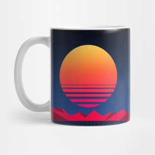 Retro sun Mug